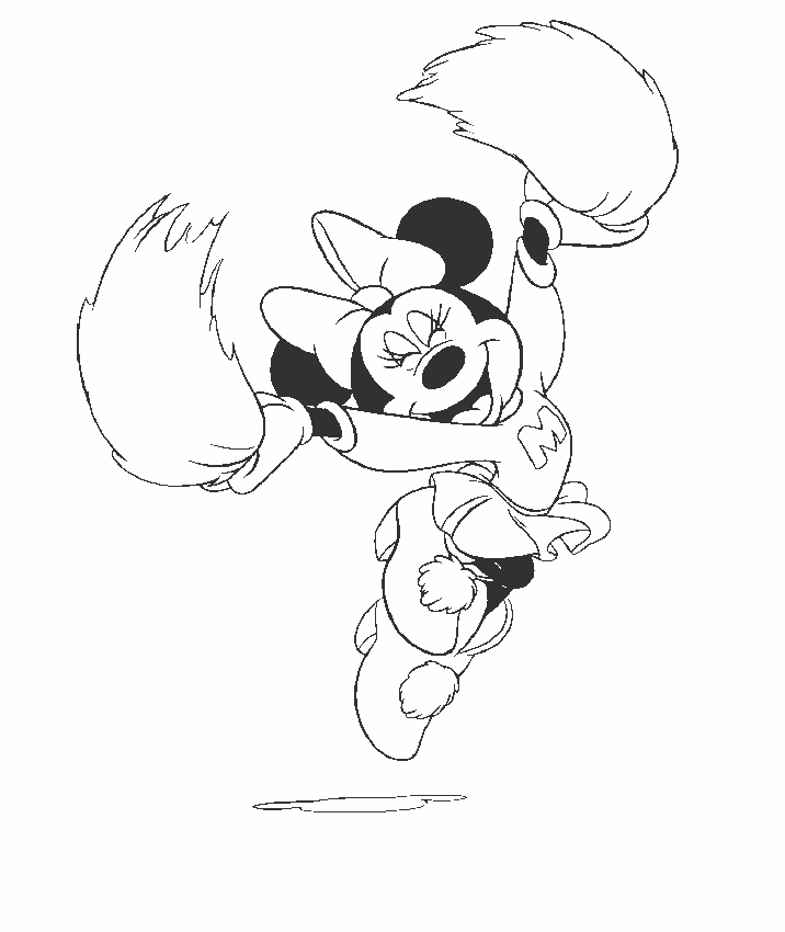Mickey mouse Kleurplaten
